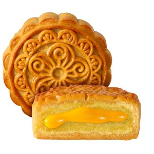 Bánh trung thu bào ngư xốt XO trứng muối thượng hạng 120g