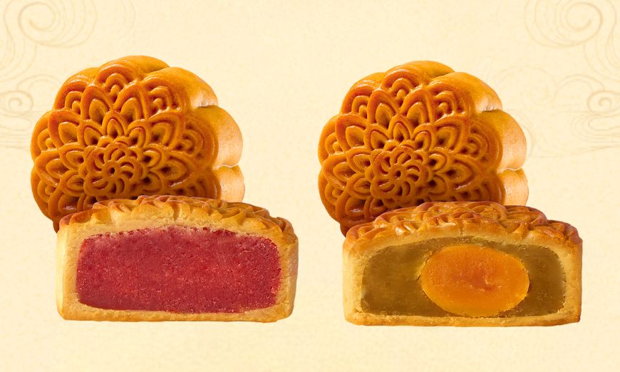 Bánh trung thu nướng có thể chứa từ 550 – 900 kcal tùy loại nhân