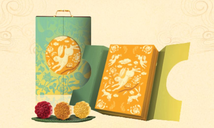 Set bánh trung thu với nguyên liệu dành cho người ăn kiêng tại Sona Gift