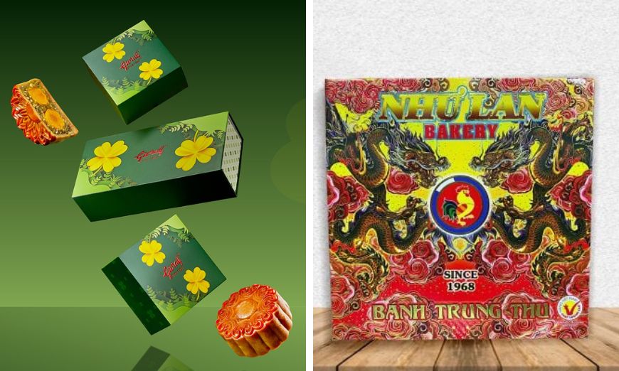 Bánh trung thu ăn kiêng Givral và Như Lan