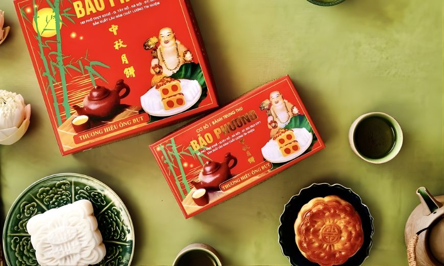 Bánh Trung thu Bảo Phương là một trong những thương hiệu bánh Trung thu lâu đời nhất tại Hà Nội
