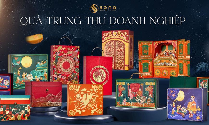 Bánh Trung thu Sona Gift giải pháp quà biếu Trung thu cho doanh nghiệp