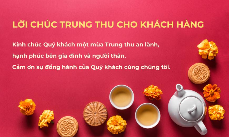 Lời chúc Trung Thu cho khách hàng ngắn gọn, tinh tế và dễ sử dụng
