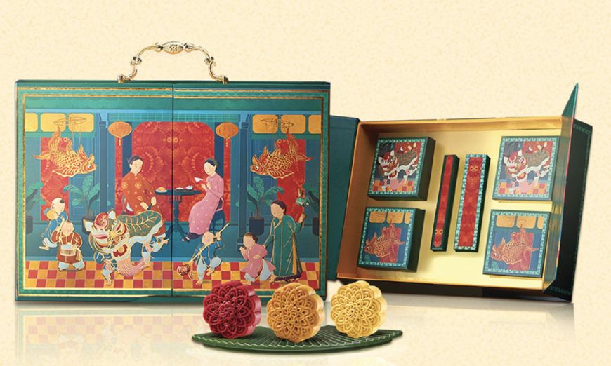 Set quà trung thu cho nhân viên thiết kế đơn giản