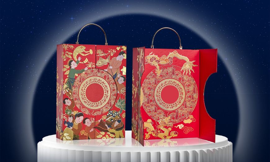 Set 4 bánh Trung thu Tinh Hoa Lạc Hồng