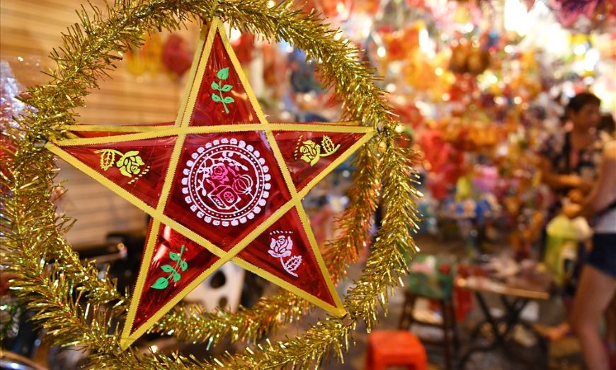 Đèn Ông Sao biểu tượng đặc trưng mỗi mùa Trung thu