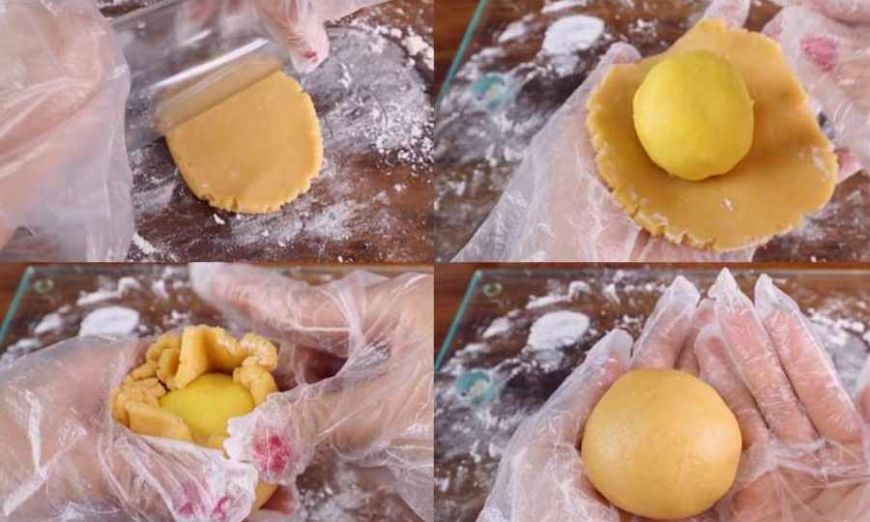 Chia tỷ lệ vỏ và nhân bánh Trung thu