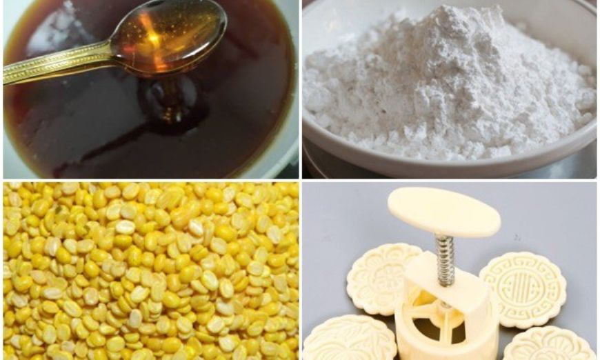 Các nguyên liệu của nhân bánh Trung thu
