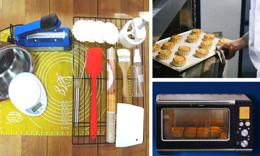 Dụng cụ cần thiết để làm bánh Trung thu