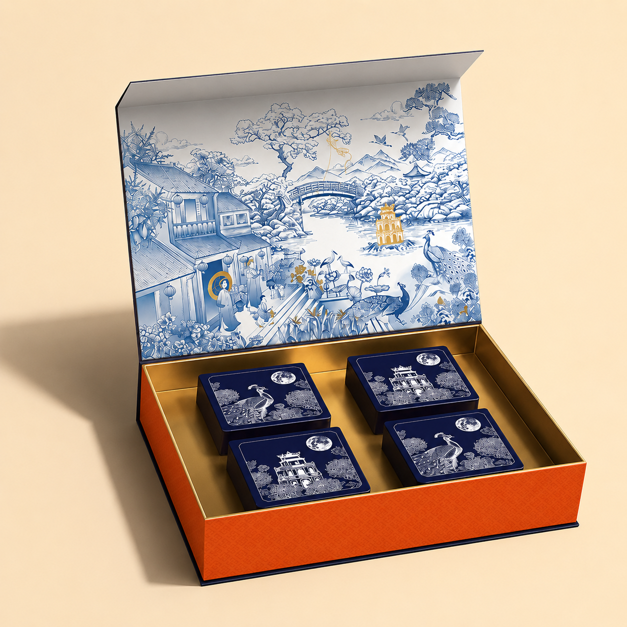 Hộp Bánh Trung Thu Phúc Long Chiêu Lộc - Ảnh 2