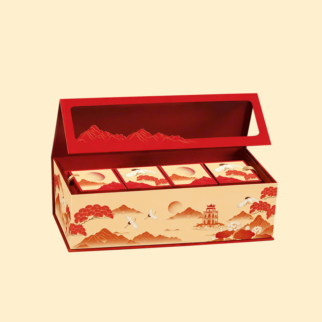 Hộp Bánh Trung Thu Sơn Hà Nguyệt Sắc - Ảnh 2
