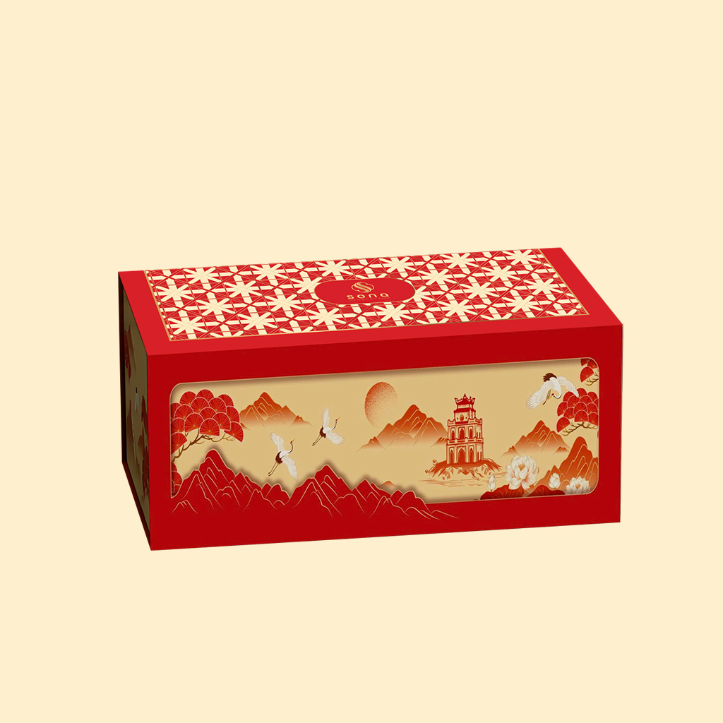 Hộp Bánh Trung Thu Sơn Hà Nguyệt Sắc